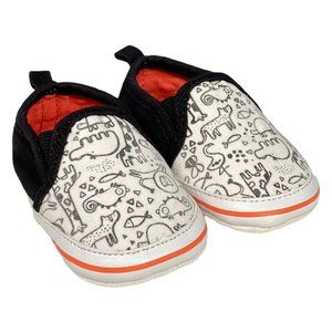 Target Infant African Safari Animal 6-9 Months Canvas Crib Shoes